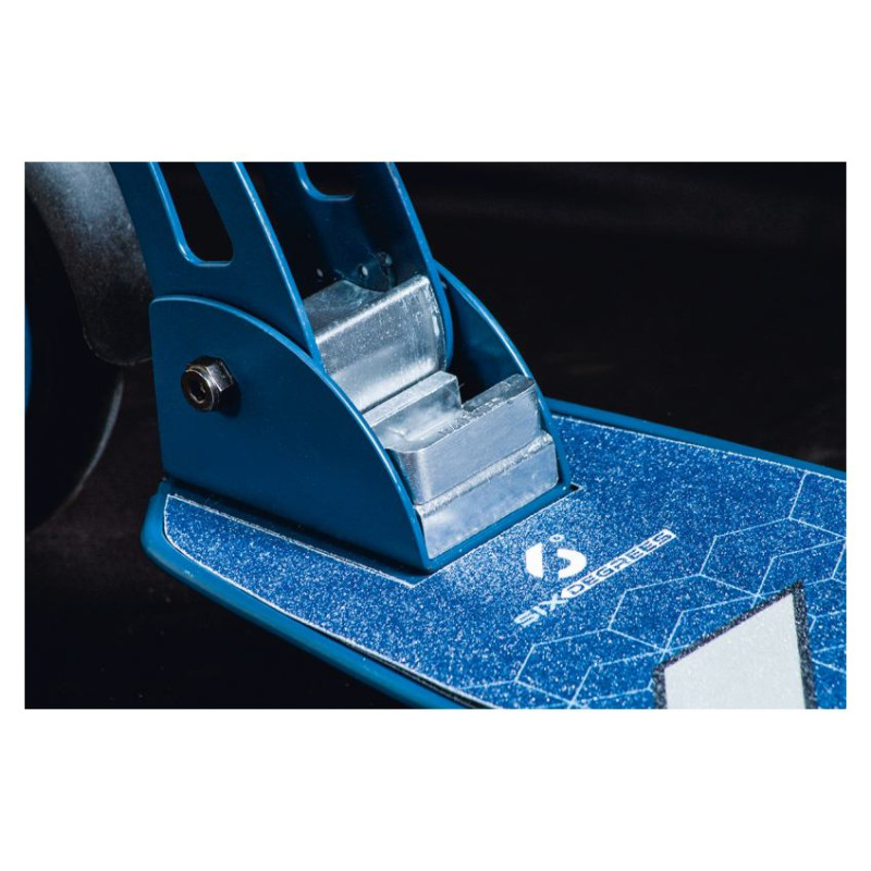 Six Degrees Scooter skrejritenis 205 mm, zils - AU 509