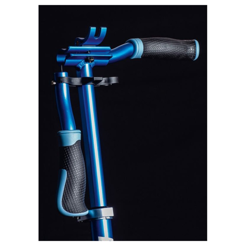 Six Degrees Scooter skrejritenis 205 mm, zils - AU 509