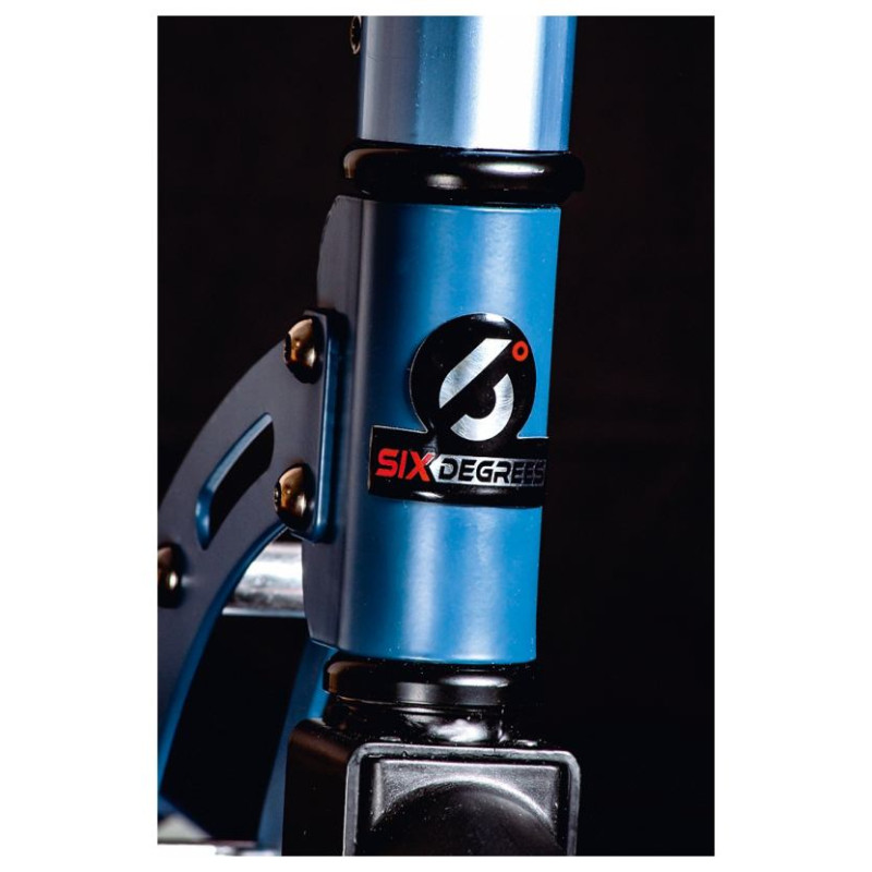 Six Degrees Scooter skrejritenis 205 mm, zils - AU 509