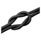 Baseus Three Primary Colors 3in1 USB-A - micro USB / Lightning / USB-C 3.5A cable 1.2 m - black