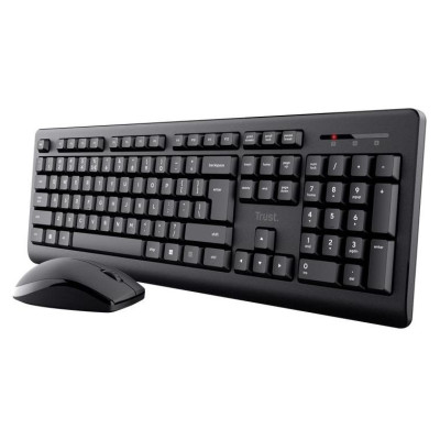 Trust KEYBOARD +MOUSE WRL PRIMO SET/ENG 25347 TRUST
