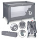 Kidwell Saliekamā gulta BLISSY BASIC grey Kidwell