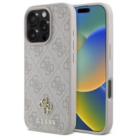 Guess 4G Small Classic MagSafe Case for iPhone 16 Pro Max - Pink