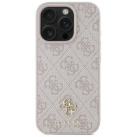 Guess 4G Small Classic MagSafe Case for iPhone 16 Pro Max - Pink