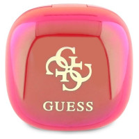 Guess Bluetooth headphones GUTWSJ144ESF TWS + docking station fuchsia/fuschia Iridescent 4G Printed Logo