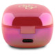Guess Bluetooth headphones GUTWSJ144ESF TWS + docking station fuchsia/fuschia Iridescent 4G Printed Logo