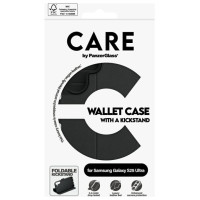 Panzerglass CARE by PanzerGlass Feature Wallet Kickstand Case for Samsung Galaxy S25 Ultra - Black