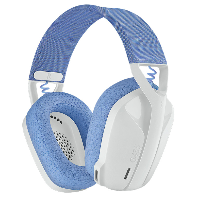 Logitech G435 LIGHTSPEED Wireless Gaming Headset - WHITE