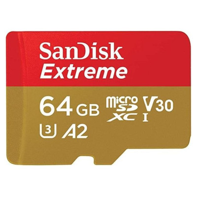 Sandisk MEMORY MICRO SDXC 64GB UHS-I/W/A SDSQXAH-064G-GN6MA SANDISK