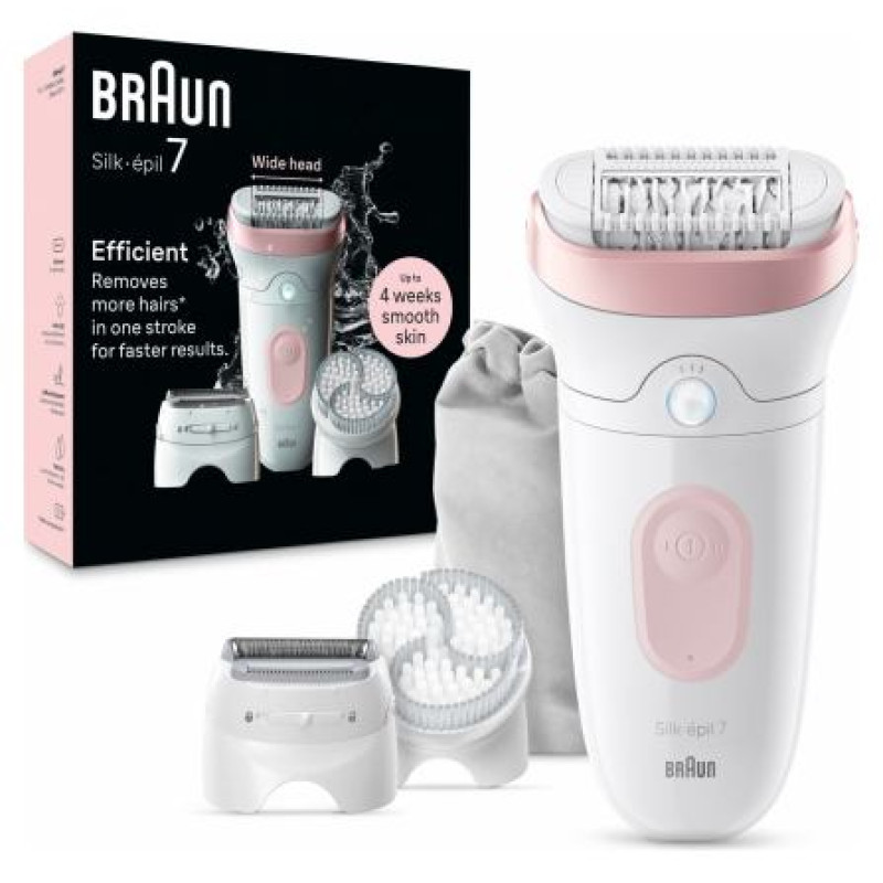 Braun Silk 7 epilators ar piederumiem - SE7-060
