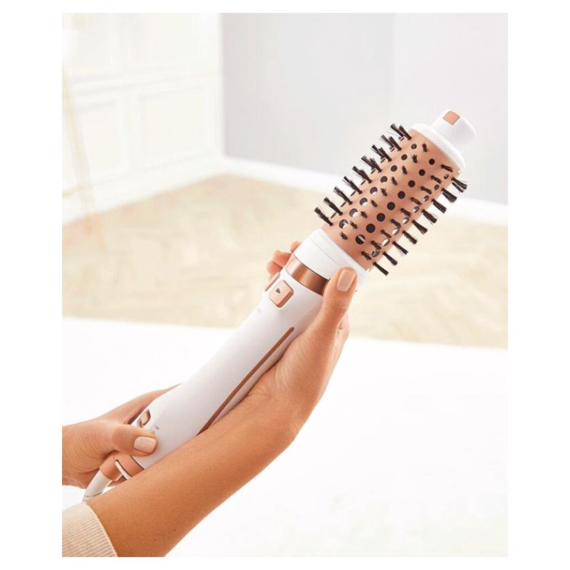 Rowenta Brush Activ&rsquo; Ultimate Care rotējo&scaron;s matu veidotājs, balts - CF9720