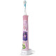 Sonicare zobu birste bērniem ar bluetooth un 8 maināmiem  dizainiem, rozā - HX6352/42