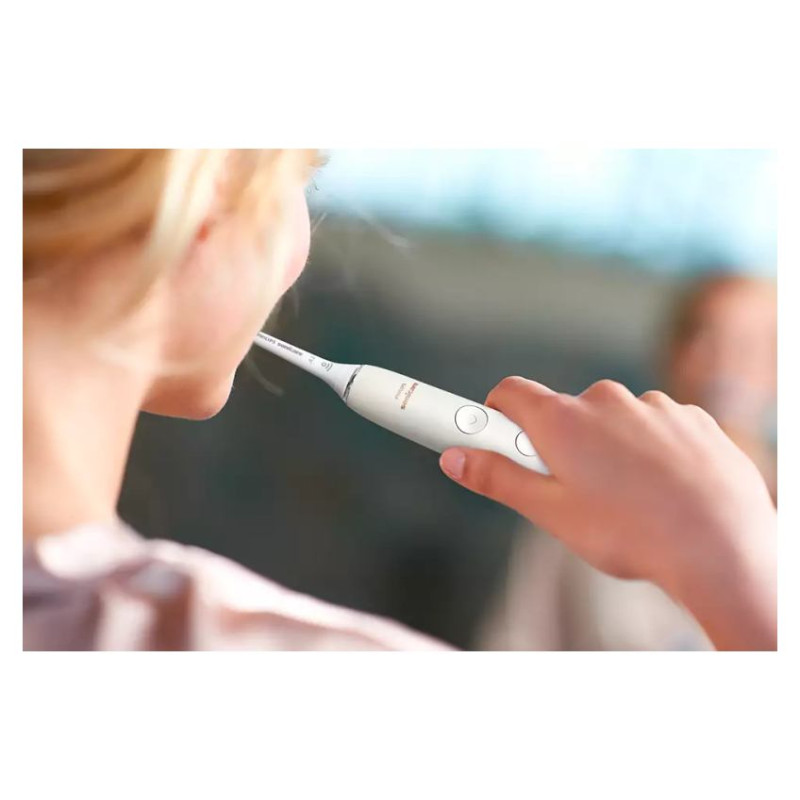 Sonicare zobu birste DiamondClean 9000 ar īpa&scaron;u lietotni, balta - HX9911/19