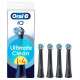 Braun CBF-4 Oral-B UltimateClean zobu birstes uzgaļi, melni, 4 gab. - iO RB CBF-4-1
