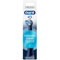 Braun CBF-4 Oral-B UltimateClean zobu birstes uzgaļi, melni, 4 gab. - iO RB CBF-4-1