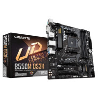 Gigabyte Mainboard|GIGABYTE|AMD B550|SAM4|Micro-ATX|Memory DDR4|Memory slots 4|1xPCI-Express 3.0 1x|1xPCI-Express 3.0 4x|1xPCI-Express 4.0 16x|2xM.2|1xDVI-D|1xHDMI|2xAudio-In|1xAudio-Out|4xUSB 2.0|4xUSB 3.2|1xPS/2|1xRJ45|B550MDS3H1.7