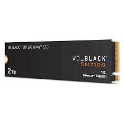 Western Digital SSD|WESTERN DIGITAL|Black SN7100|2TB|M.2|PCIe Gen4|NVMe|3D TLC|Write speed 6900 MBytes/sec|Read speed 7250 MBytes/sec|WDS200T4X0E