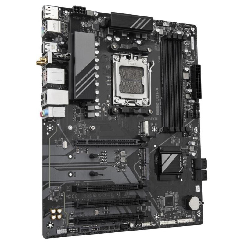 Gigabyte Mainboard|GIGABYTE|AMD B650|SAM5|ATX|Memory DDR5|Memory slots 4|1xPCI-Express 16x|3xPCI-Express 3.0 16x|3xM.2|1xHDMI|1xDisplayPort|6xUSB 2.0|2xUSB 3.2|1xUSB-C|1xRJ45|3xAudio port|B650UDAX1.0Y1