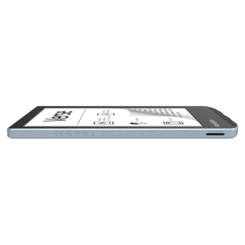 Pocketbook E-Reader|POCKETBOOK|Verse|6"|1024x758|1xUSB-C|Micro SD|Wireless LAN|Blue|PB629-2-WW