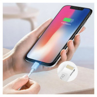 Dudao cable USB / Lightning 3A 1m white (L1L white)