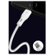 Dudao USB / Lightning 3A 1m white cable (L2L 1m white)