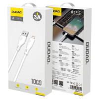 Dudao USB / Lightning 3A 1m white cable (L2L 1m white)