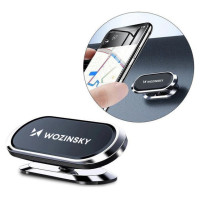 Wozinsky Self-adhesive Magnetic 360 Car Dashboard Mount Silver (WMH-06)