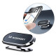 Wozinsky Self-adhesive Magnetic 360 Car Dashboard Mount Silver (WMH-06)