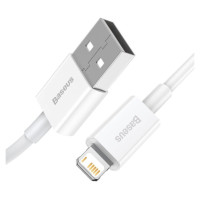 Baseus Superior USB - Lightning cable 2.4A 1 m White (CALYS-A02)