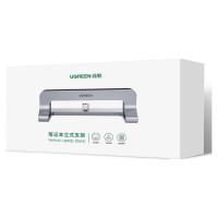 Ugreen Aluminum Vertical Stand Holder Stand for MacBook Laptop Tablet Silver (20471 LP258)
