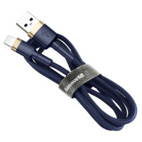 Baseus Cafule USB-A / Lightning 1.5A QC 3.0 cable 2 m - blue-gold