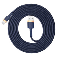 Baseus Cafule USB-A / Lightning 1.5A QC 3.0 cable 2 m - blue-gold