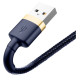 Baseus Cafule USB-A / Lightning 1.5A QC 3.0 cable 2 m - blue-gold