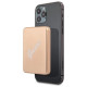Guess Inductive Power Bank 5W GUPBMSVSLG 3000mAh gold/gold MagSafe