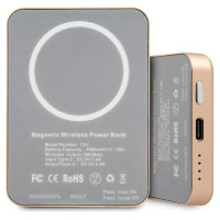 Guess Inductive Power Bank 5W GUPBMSVSLG 3000mAh gold/gold MagSafe