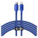 Baseus CAJY000303 Lightning - USB-C PD cable 20W 480Mb/s 2m - blue