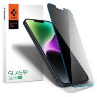 Spigen Glas.tR Slim Privacy Tempered Glass for iPhone 13 / 13 Pro / 14 / 16e