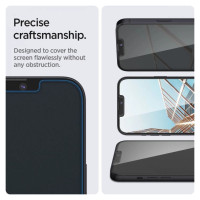 Spigen Glas.tR Slim Privacy Tempered Glass for iPhone 13 / 13 Pro / 14 / 16e