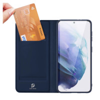 Dux Ducis Skin Pro Holster Cover Flip Cover for Samsung Galaxy S22 + (S22 Plus) blue