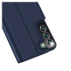 Dux Ducis Skin Pro Holster Cover Flip Cover for Samsung Galaxy S22 + (S22 Plus) blue