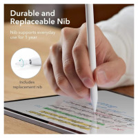ESR Digital+ Magnetic Stylus Pen for iPad - White