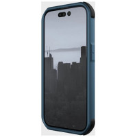 Raptic X-Doria Fort Case iPhone 14 Pro with MagSafe armored blue cover