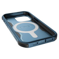 Raptic X-Doria Fort Case iPhone 14 Pro with MagSafe armored blue cover