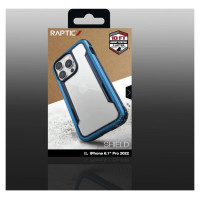 Raptic X-Doria Shield Case iPhone 14 Pro armored cover blue