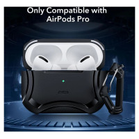 ESR Cyber ​​Armor Halolock Case with MagSafe for Apple AirPods Pro 1/2 - Black