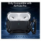 ESR Cyber ​​Armor Halolock Case with MagSafe for Apple AirPods Pro 1/2 - Black