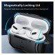 ESR Cyber ​​Armor Halolock Case with MagSafe for Apple AirPods Pro 1/2 - Black