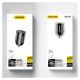 Dudao R3MAX 48W QC PD mini car charger - black