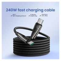 Joyroom Pioneer Series SA31-CC5 USB-C / USB-C 240W Cable 1.2m - Black