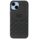 Audi Genuine Leather iPhone 14 6.1" black/black hardcase AU-TPUPPCIP14-Q8/D1-BK